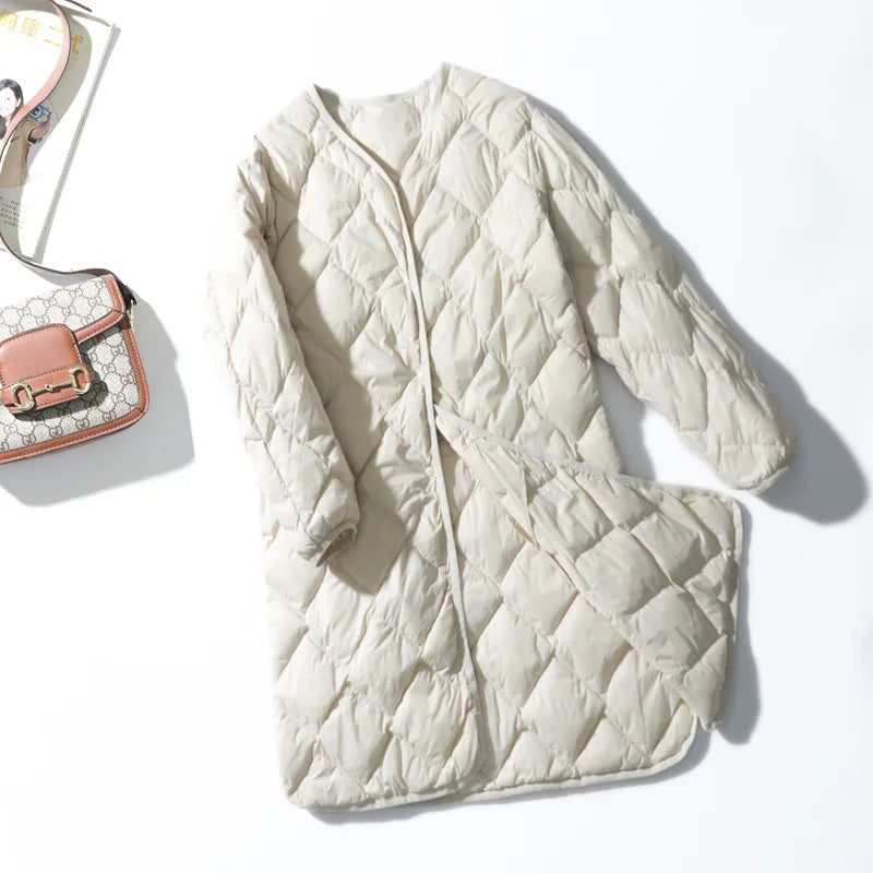 Women's Argyle Down Vest