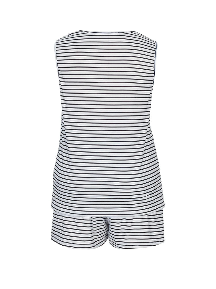 SolvaFit – Casual Summer Vest Jumpsuit Set