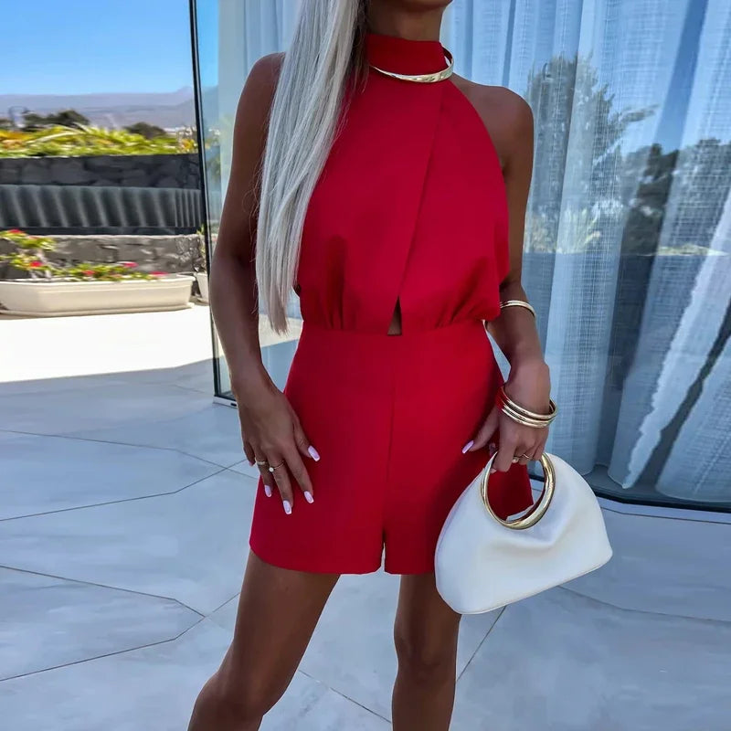 Merali Sleeveless Party Romper