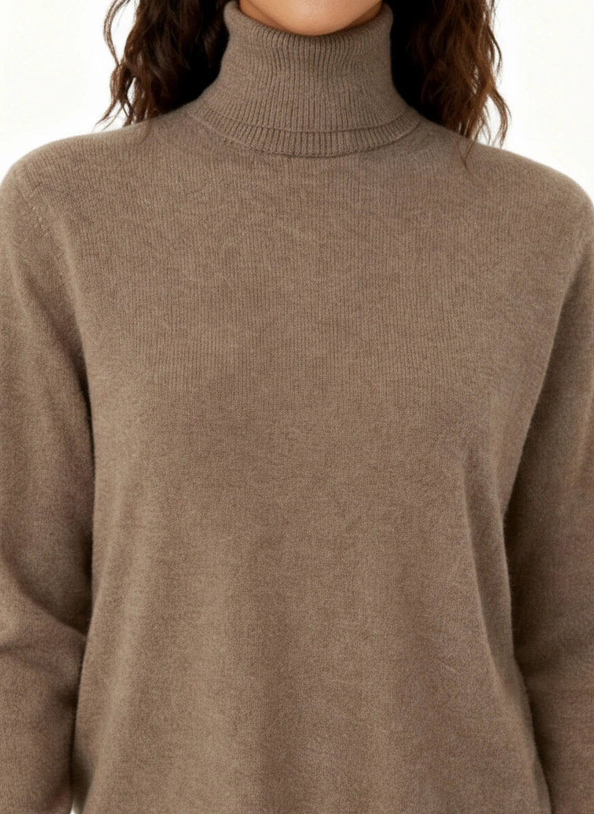 Women's Mock Neck Knit Sweater
