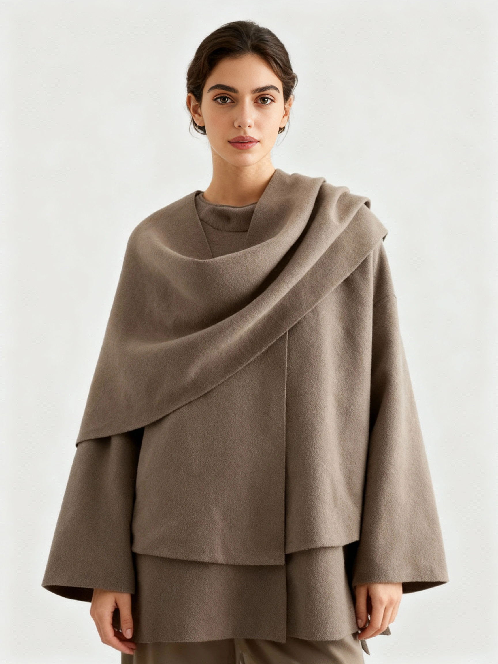 Women's Single Breasted Woven Coat