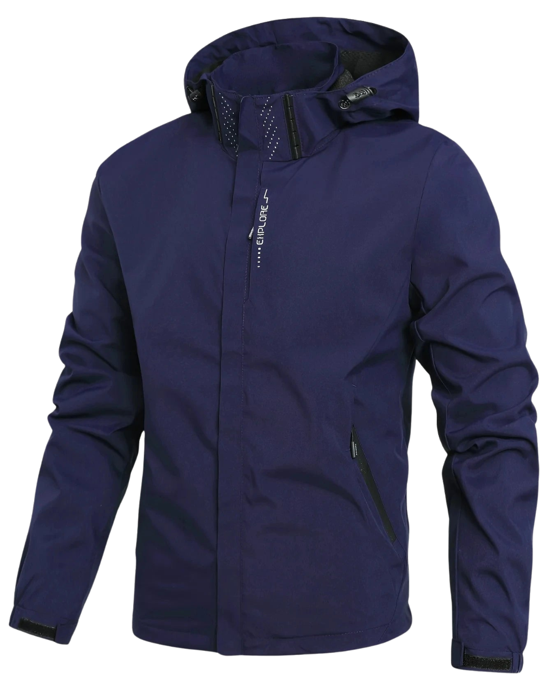 Men’s Lightweight Rain Jacket – Waterproof Hooded Outdoor Windbreaker