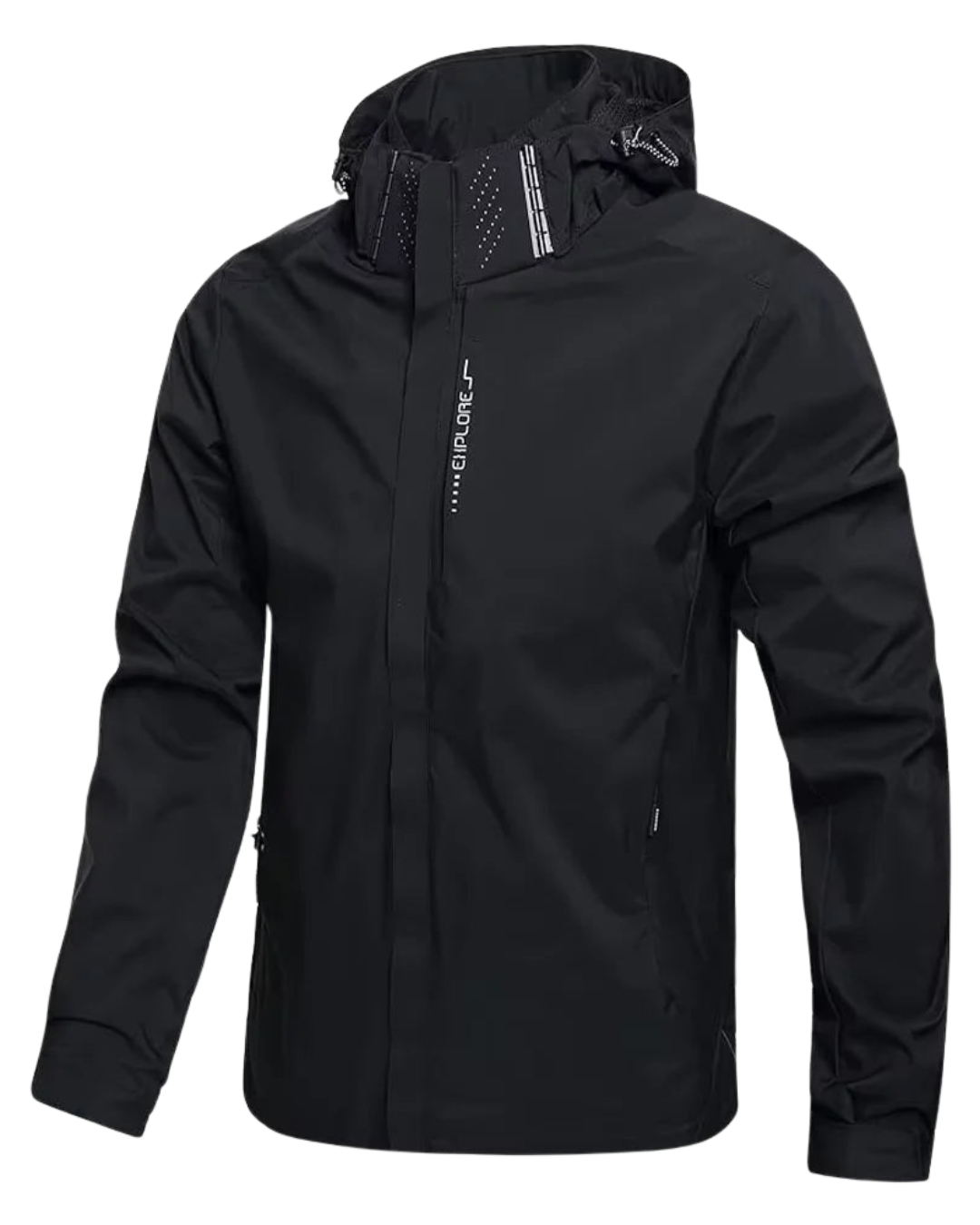 Men’s Lightweight Rain Jacket – Waterproof Hooded Outdoor Windbreaker