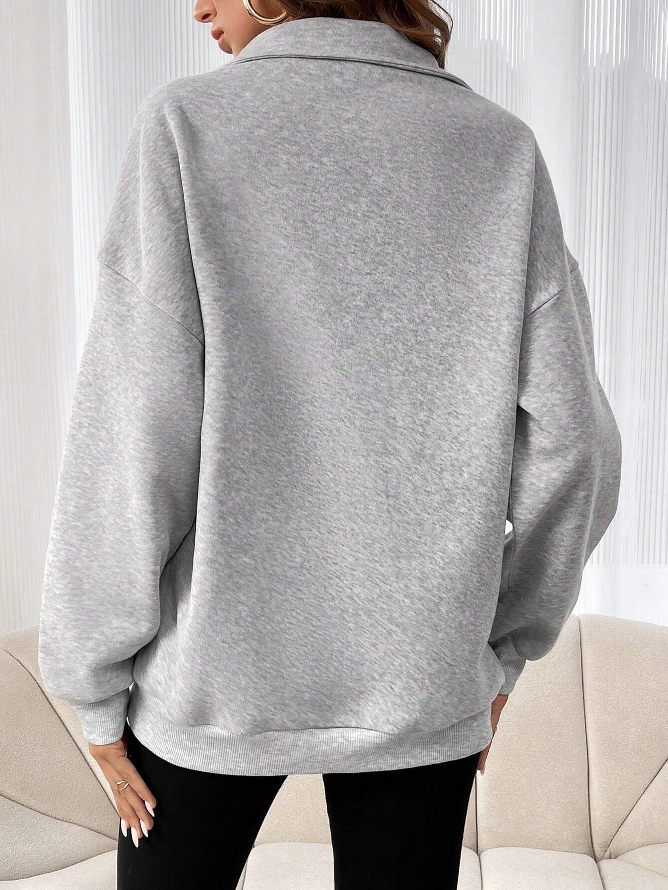 Maya Zip-Up Sweatshirt