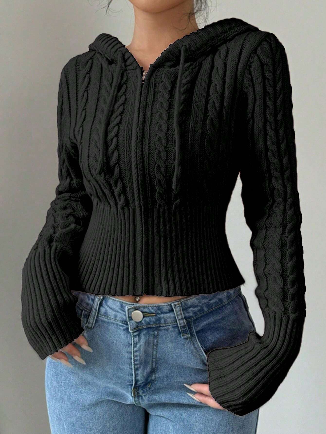 Mila Zip-Front Hoodie