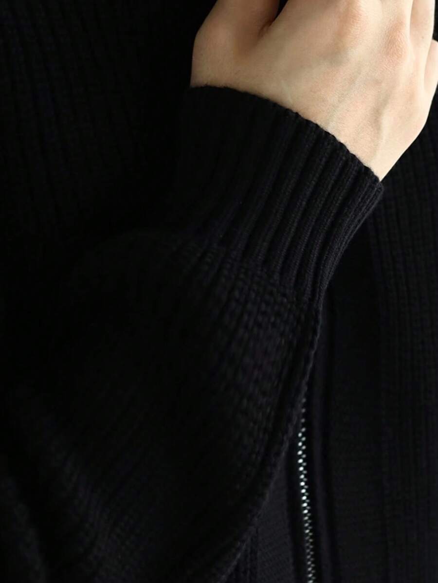 Men’s Casual Zip-Up Jacket – Long Sleeve Everyday Vest