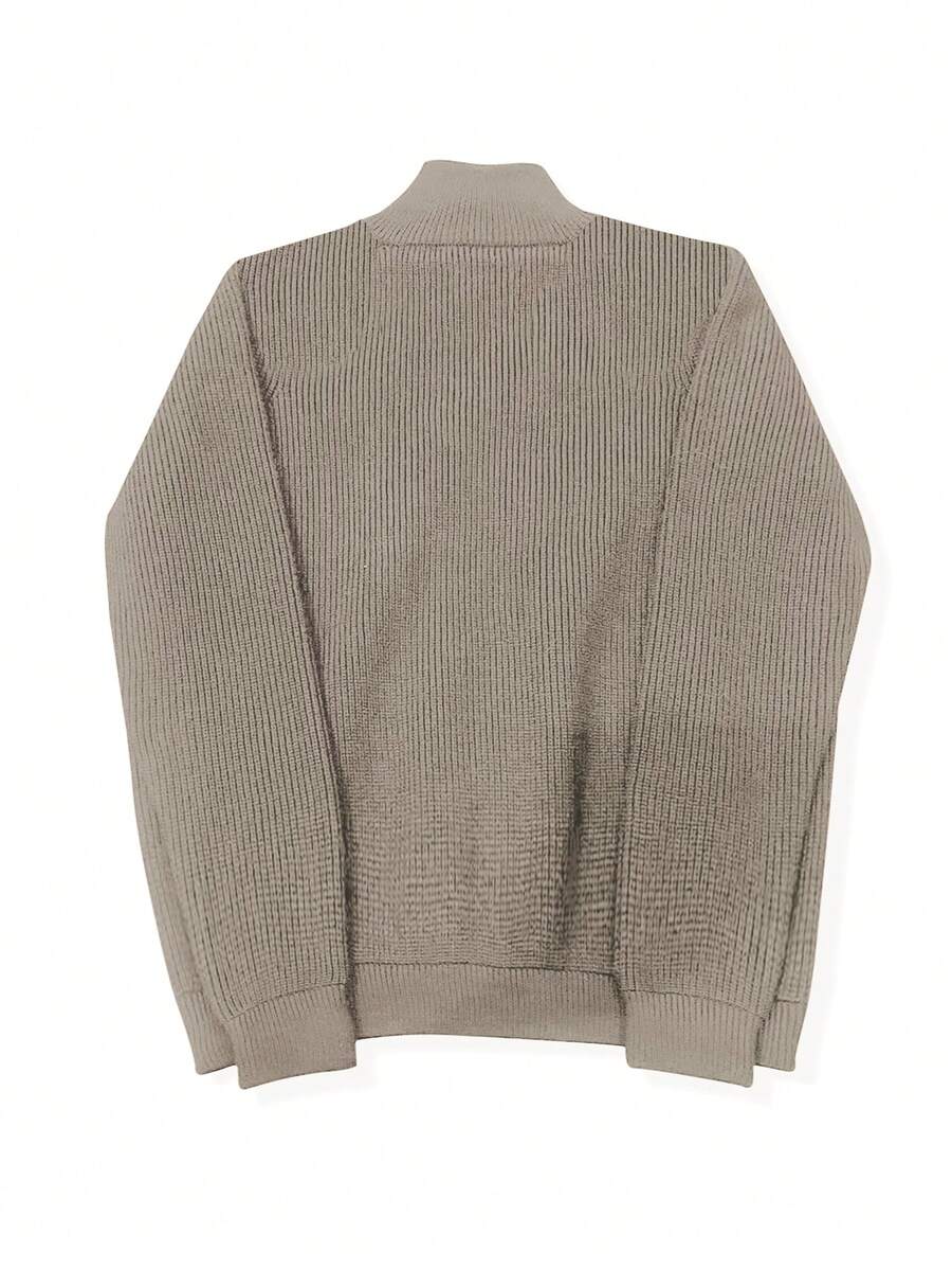 Men’s Casual Zip-Up Jacket – Long Sleeve Everyday Vest