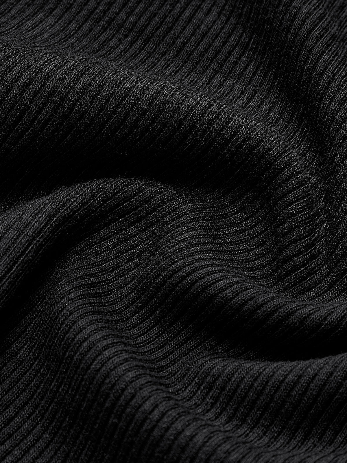 Larine Basic Langarm-Top mit Paspelierung 