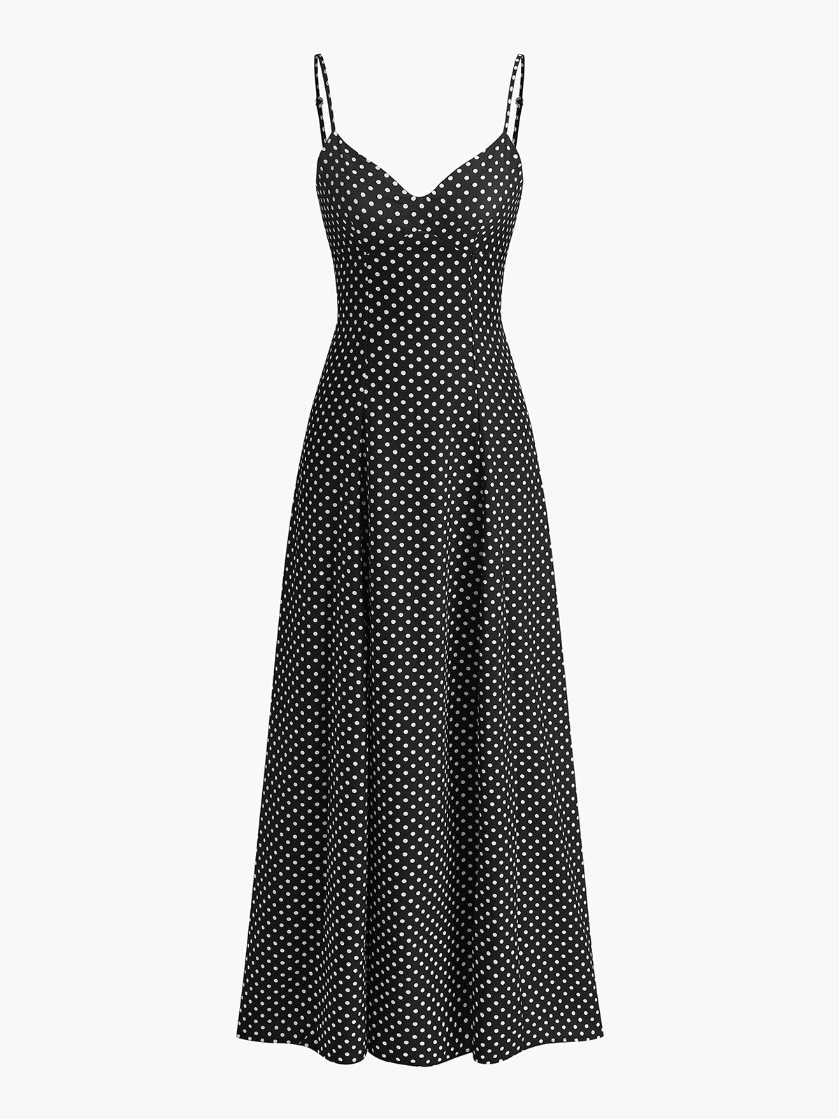Selia Polka Dot Sweetheart Cami-Kleid 