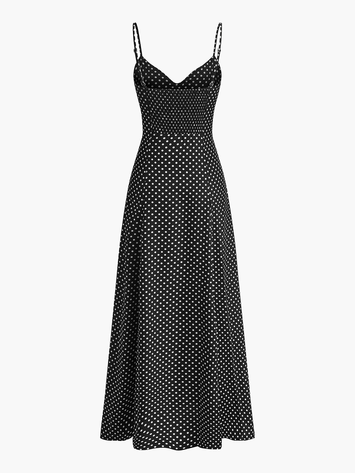 Selia Polka Dot Sweetheart Cami-Kleid 