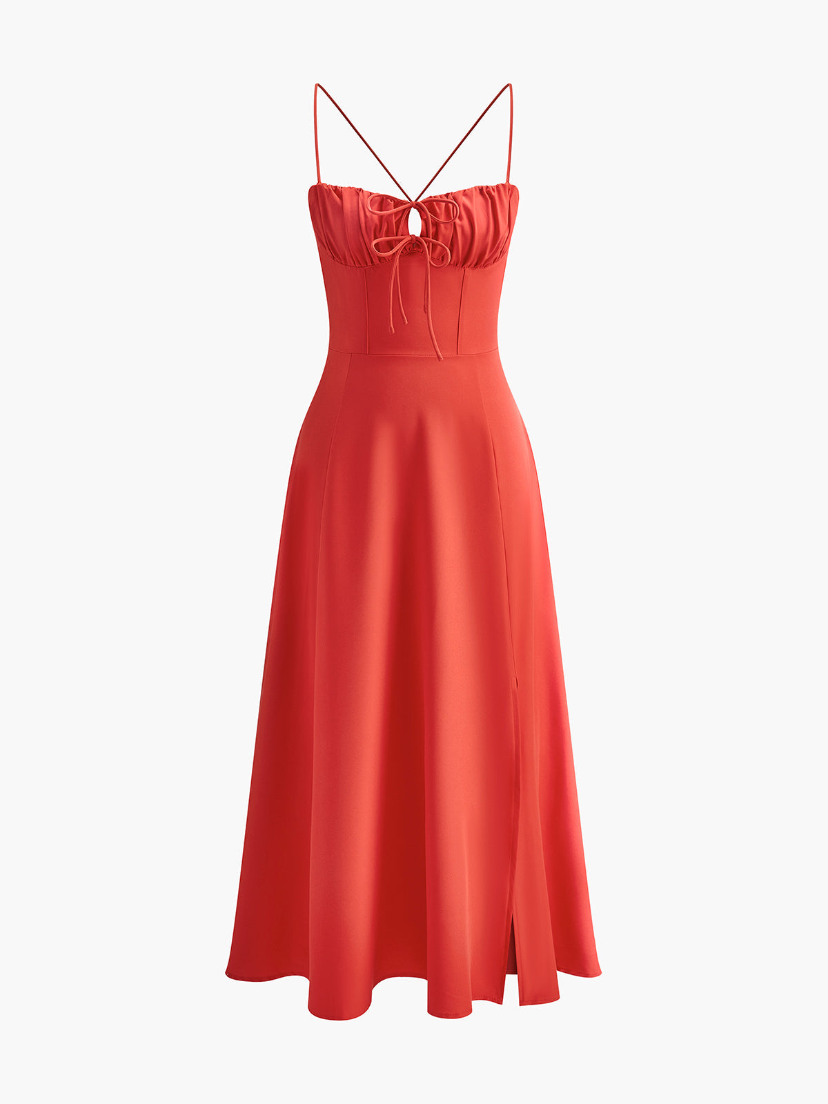 Shimspun Schnürkleid mit Bindeband hinten