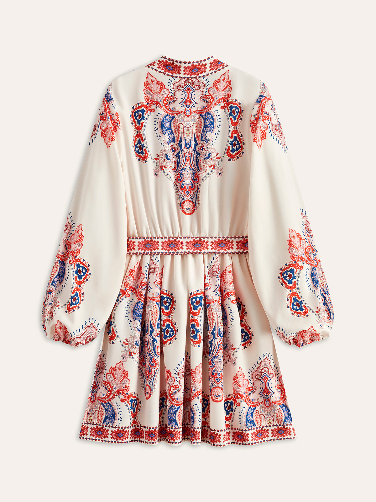 Moonwhisper – Kleid mit Blumenmuster und geknöpftem Gürtel 
