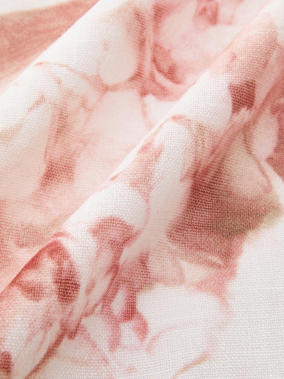Solarbloom – Kleid mit V-Ausschnitt und Blumenmuster und Bindegürtel 