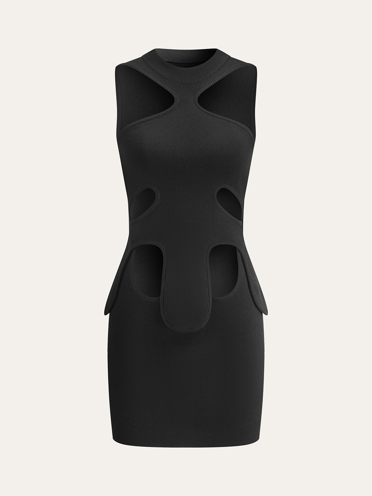 Luminbloom Neckholderkleid mit Cut-Outs 