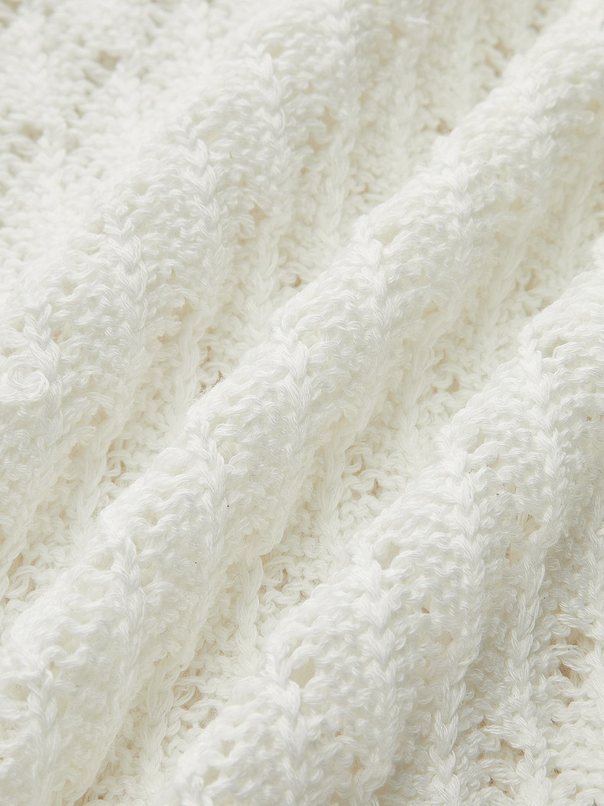 Enchantdust Sheer Knit Sweater Dress with Cut-Out Detail