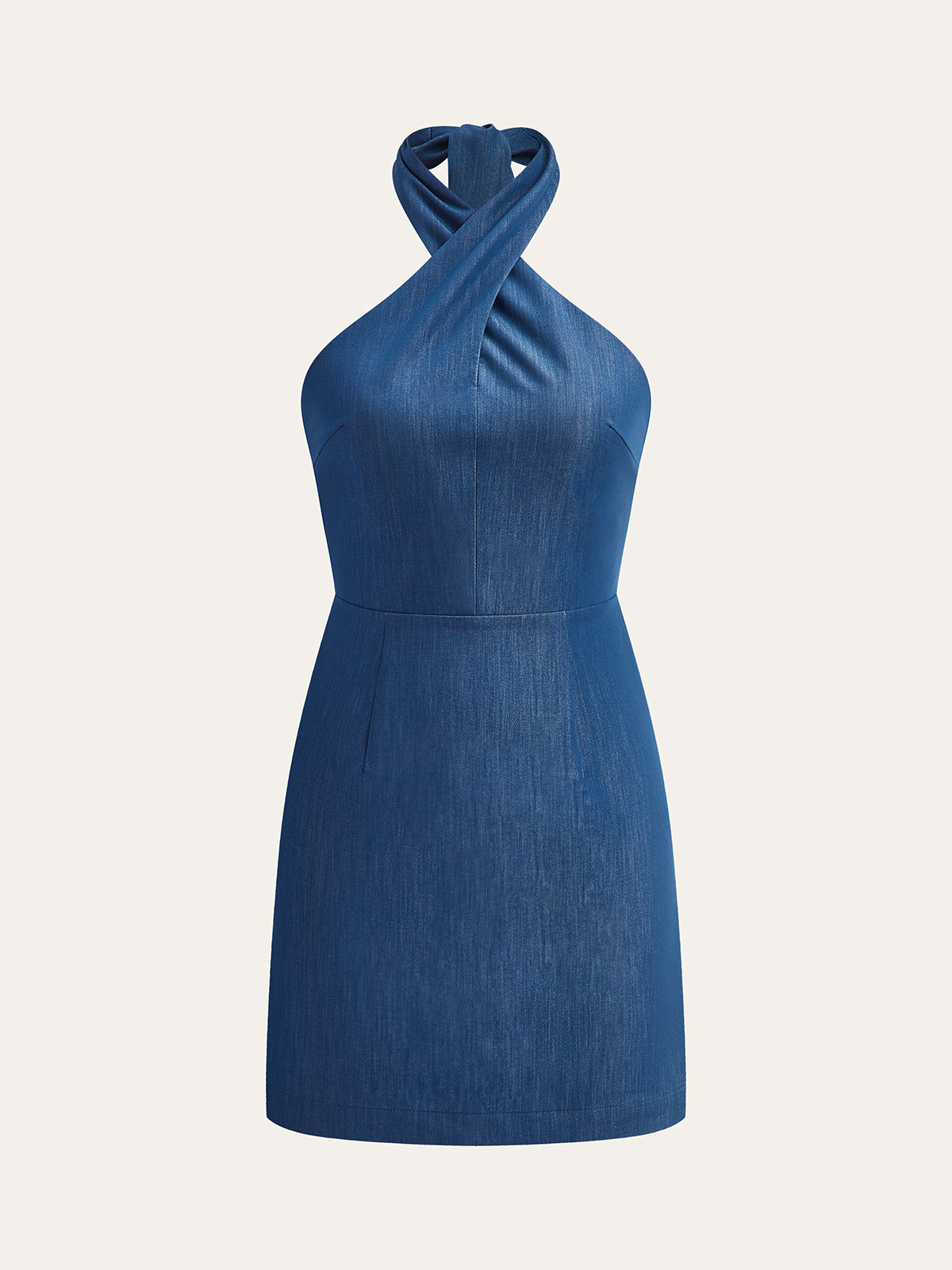 Evelian halterneck miniklänning