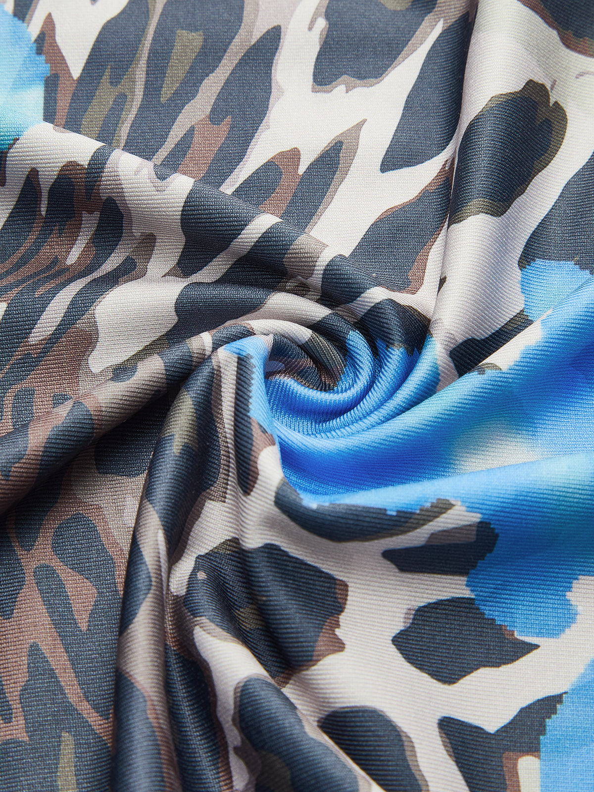 Luxfire – Maxikleid mit Leopardenmuster 