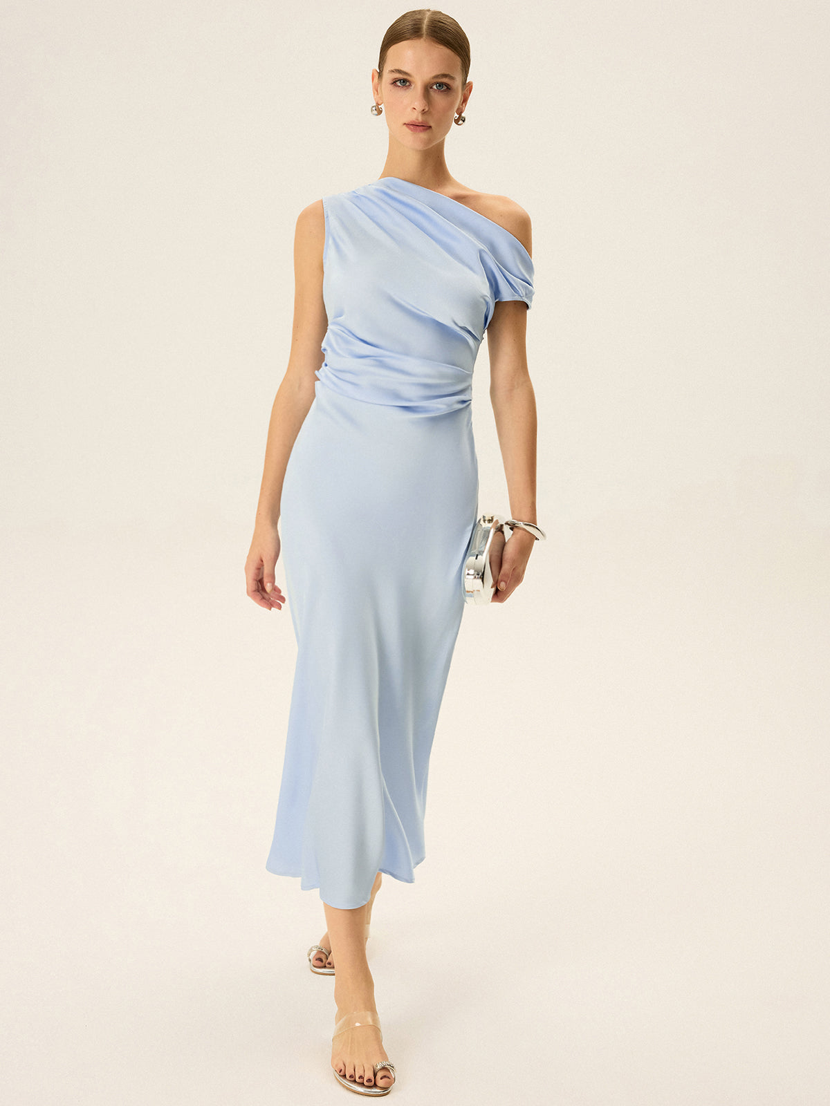 Wyniel Off-shoulder Midiklänning 