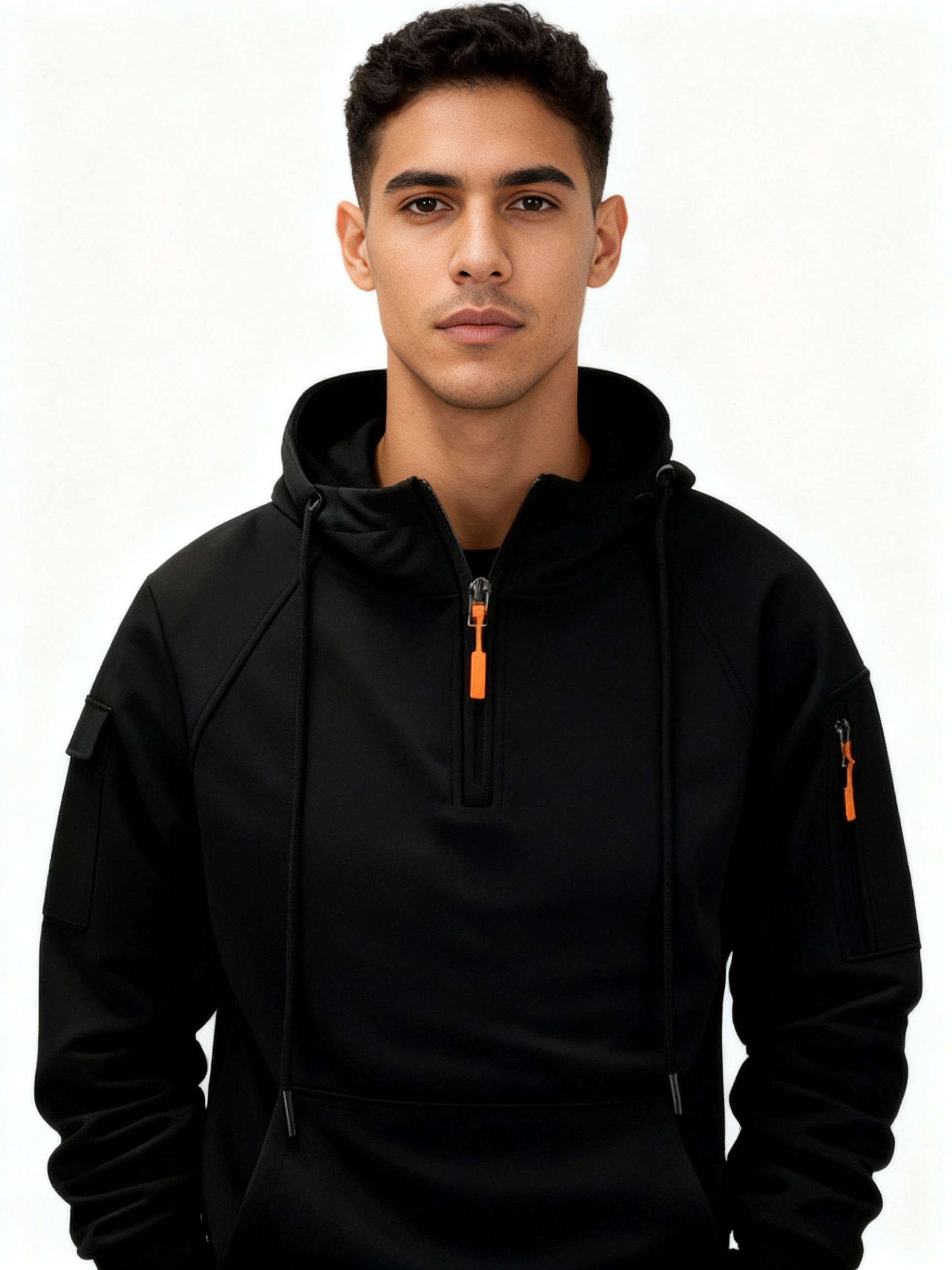 Men's Polyester Casual Hooded Hoodie