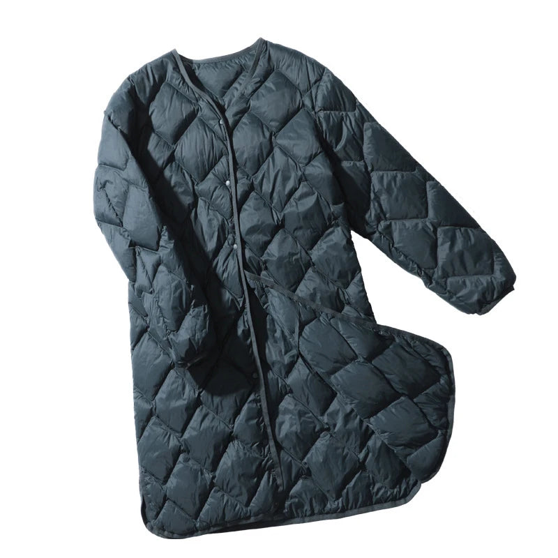 Women's Argyle Down Vest