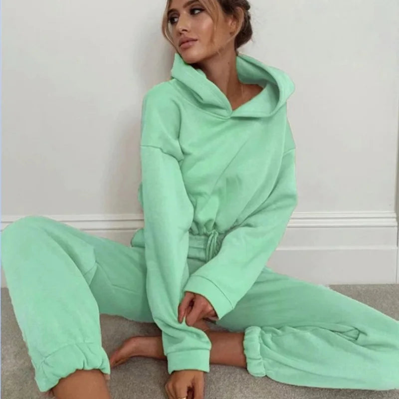 Mila Long-Sleeved Casual Suit