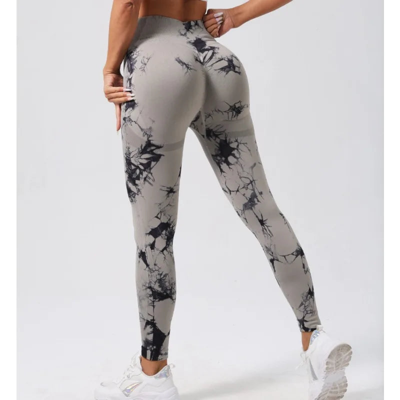 Maya Seamless Tie-Dye Yoga Leggings