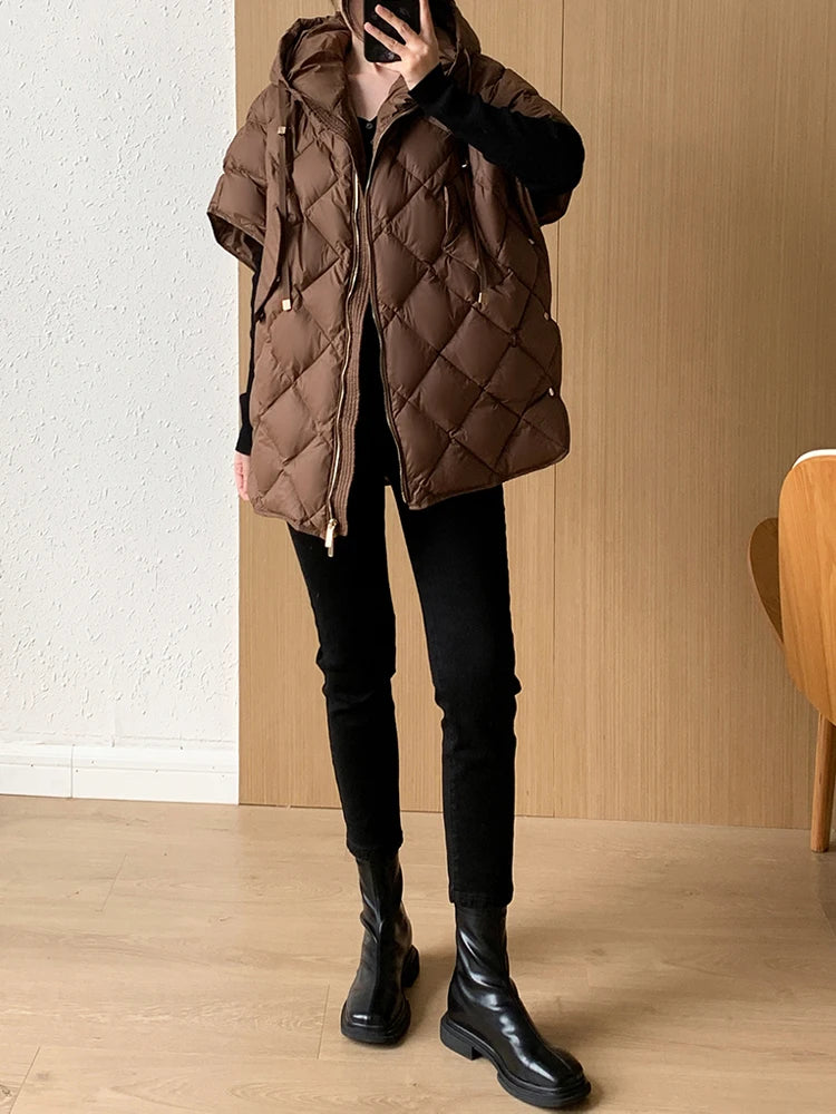 Luna Oversized Hooded Cape