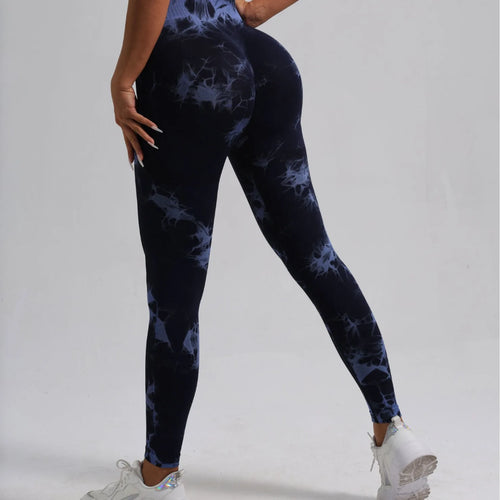 Maya Seamless Tie-Dye Yoga Leggings