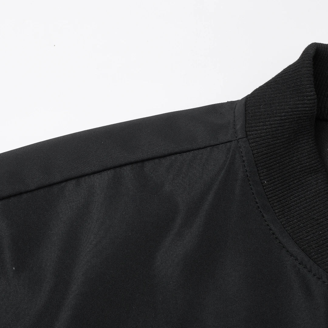 Men’s Baseball Collar Jacket – Lightweight Casual Autumn Coat